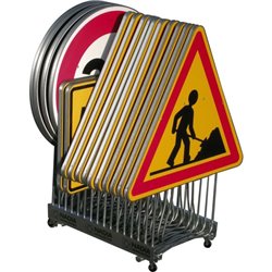 Rack pour panneaux de signalisation