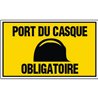 Panneau port du casque