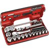Cliquet et douilles 1/2'' coffret de 20 pièces SL.DBOX1PB