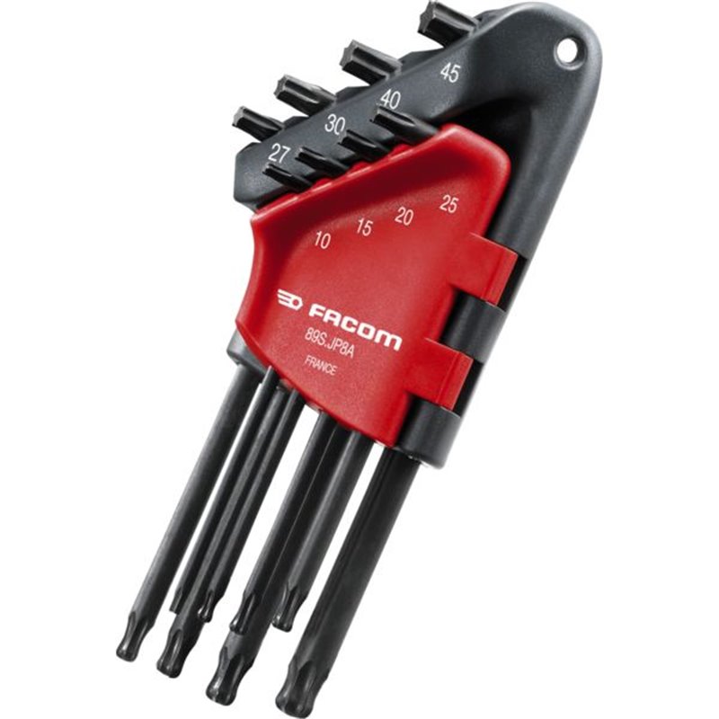 Clé mâle Torx® 89S.JP8APB Jeu de 8 