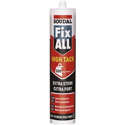 Mastic colle polymère Fix All High Tack