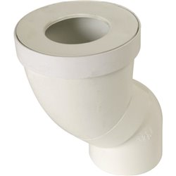 Pipe WC orientable