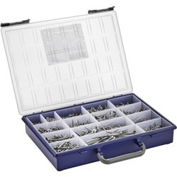 Coffret vis bois tête fraisée Torx - inox A2