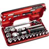 Cliquet et douilles 1/2'' coffret de 21 pièces SXL.DBOX1PB