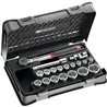 Cliquet et douilles 1/2'' coffret de 19 pièces S.161-2P6PB