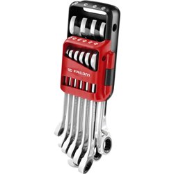 Clé mixte à fourche rapide à cliquet 467BR.JP10PB jeu de 10 