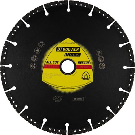 Disque multi matériaux DT900ACR 