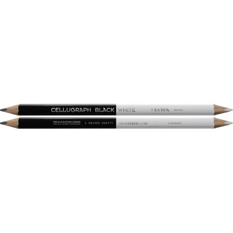 Crayon Cellugraph Black & White