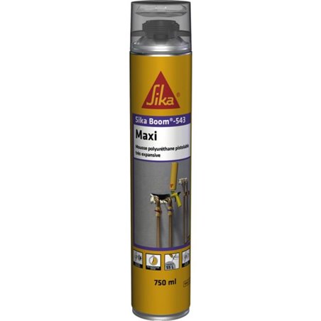 Mousse polyuréthane pistolable Sika Boom®-543 MAXI