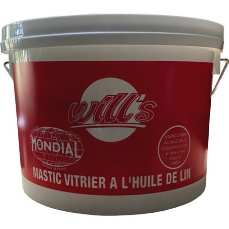 Mastic à l'huile de lin