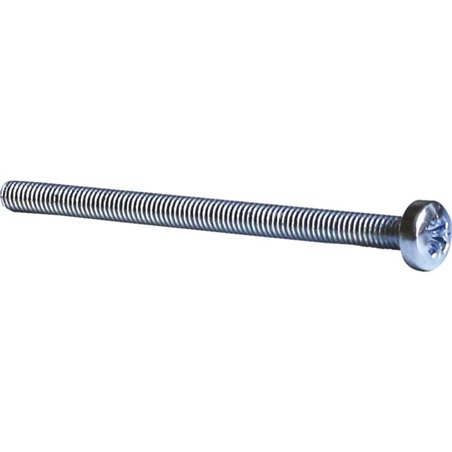 Vis à métaux tête cylindrique bombée Pozi