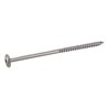 Vis de charpente tête plate large Torx - inox A2 