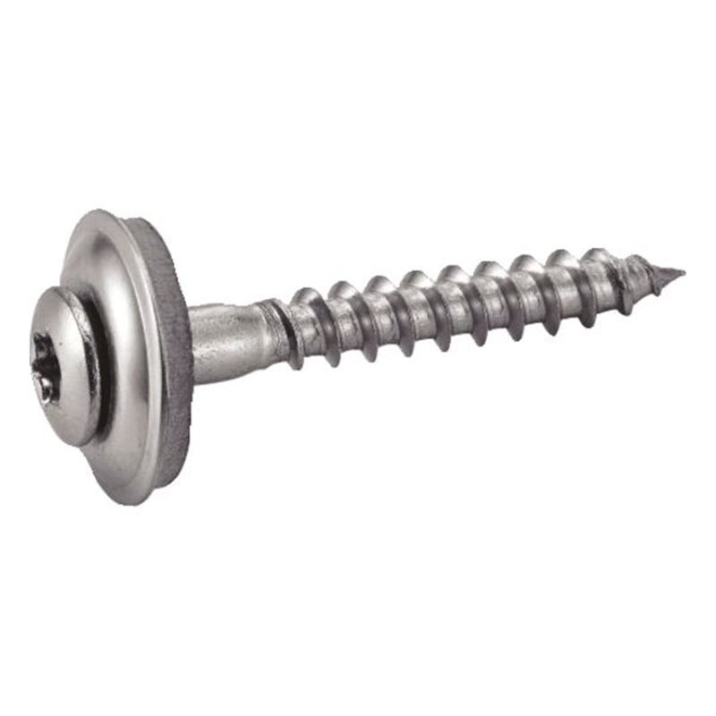 Vis bois tête fraisée bombée Torx - inox A2 