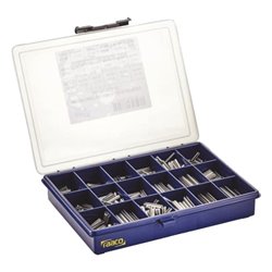 Coffret de 810 goupilles élastiques - inox A1