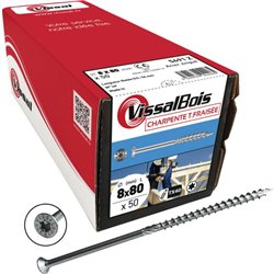 Vis de charpente tête fraisée Torx