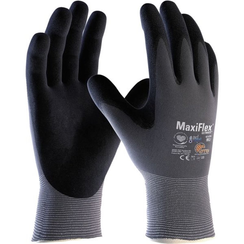 Gant paume enduite nitrile mousse MaxiFlex® Ultimate Ad-Apt®