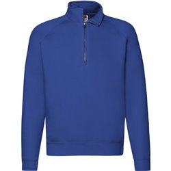 Sweat col zippé