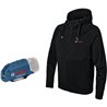 Veste à capuche Softshell chauffante