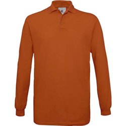 Polo homme manches longues