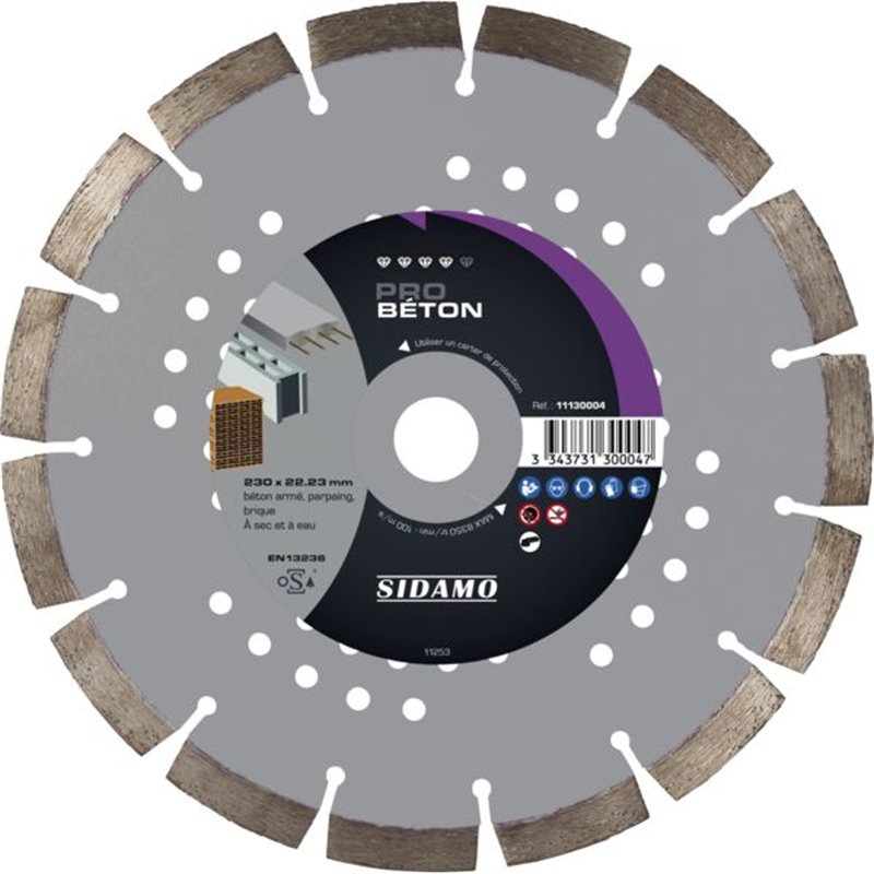 Disque diamant Pro Béton