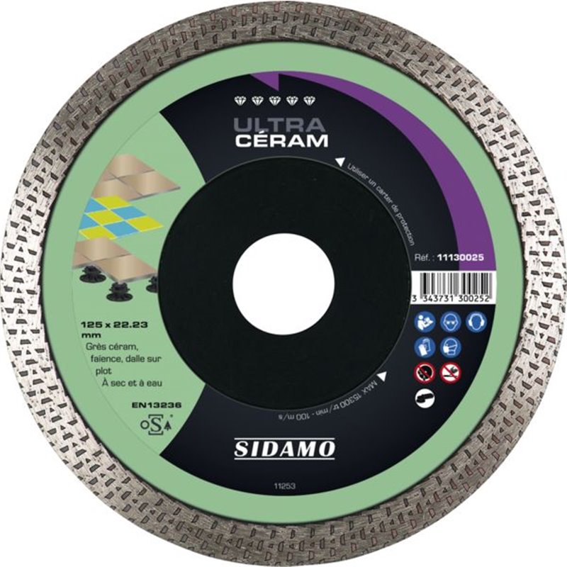 Disque diamant Ultra Céram