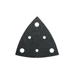 Feuille abrasive triangulaire