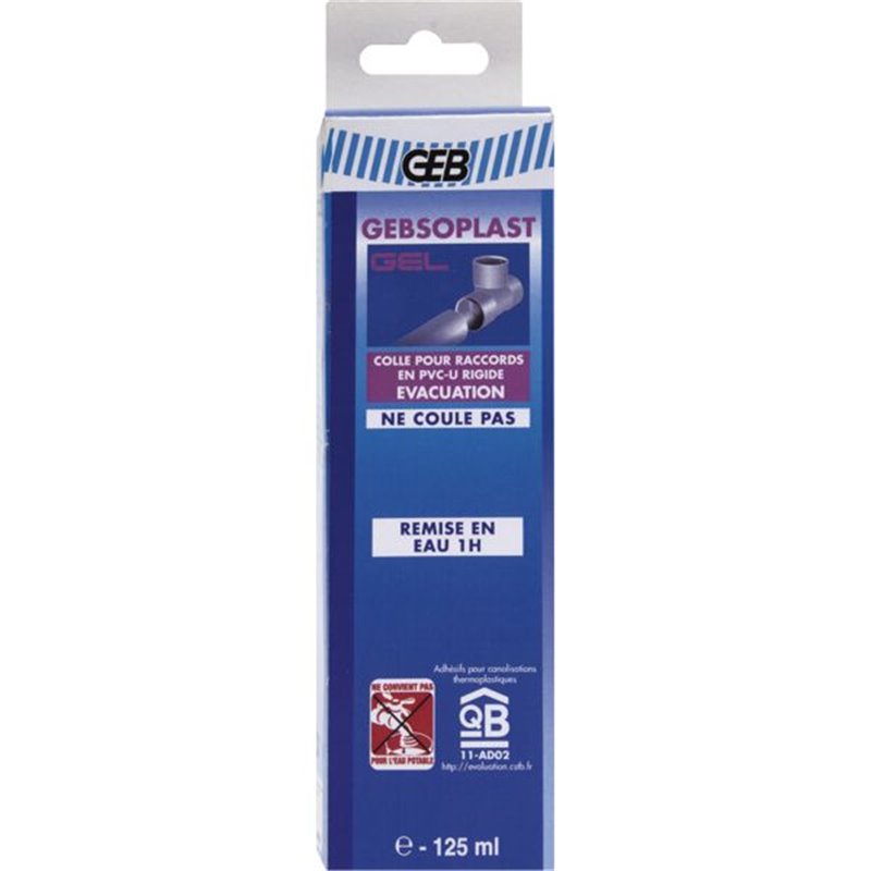 Colle évacuation Gebsoplast gel