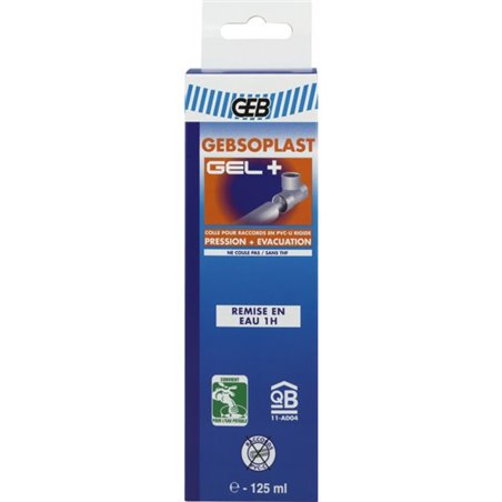 Colle évacuation Gebsoplast gel plus 