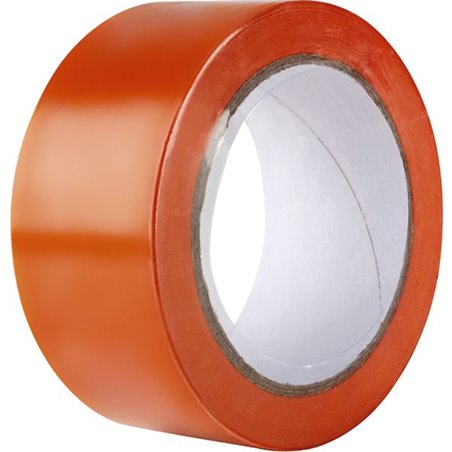 Ruban adhésif PVC orange éco