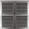Grille aluminium à persiennes