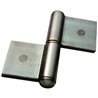 Paumelle de grille roulée lame double
