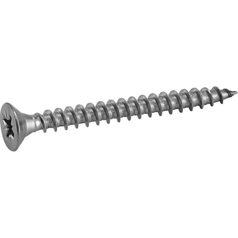 Vis bois tête fraisée Pozi - inox A2