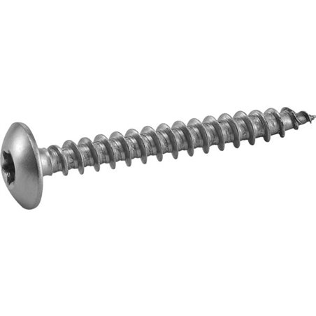 Vis bois penture tête cylindrique Torx - inox A2/A4