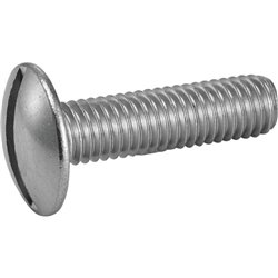 Vis métaux poêlier fendue - inox A2